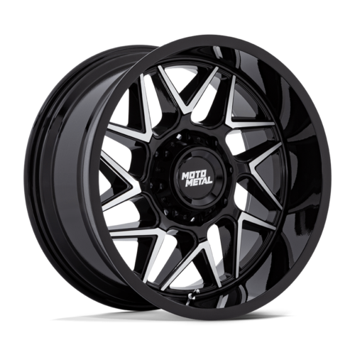 Felga aluminiowa MO812 TURBINE Gloss Black W/ Machined Face MOTO METAL