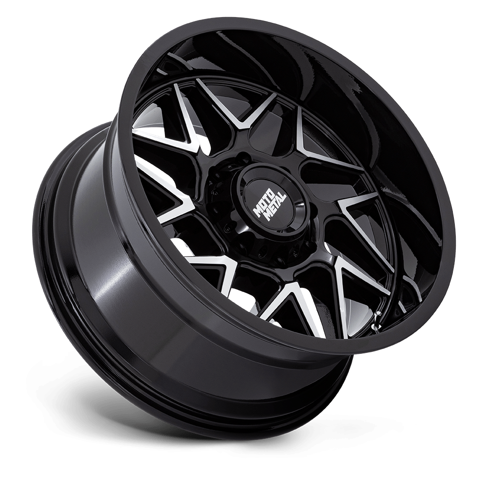 Felga aluminiowa MO812 TURBINE Gloss Black W/ Machined Face MOTO METAL - obrazek 2