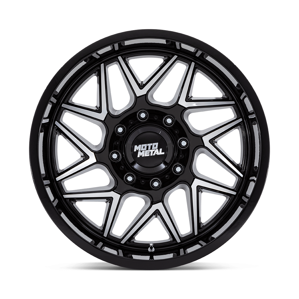 Felga aluminiowa MO812 TURBINE Gloss Black W/ Machined Face MOTO METAL - obrazek 3