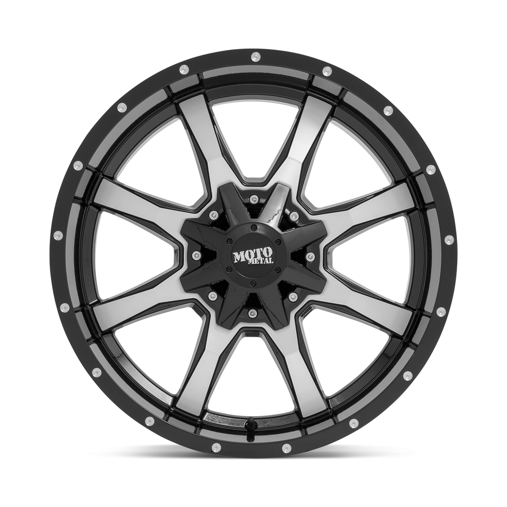 Felga aluminiowa MO970 Gloss Black W/ Machined Face MOTO METAL - obrazek 2