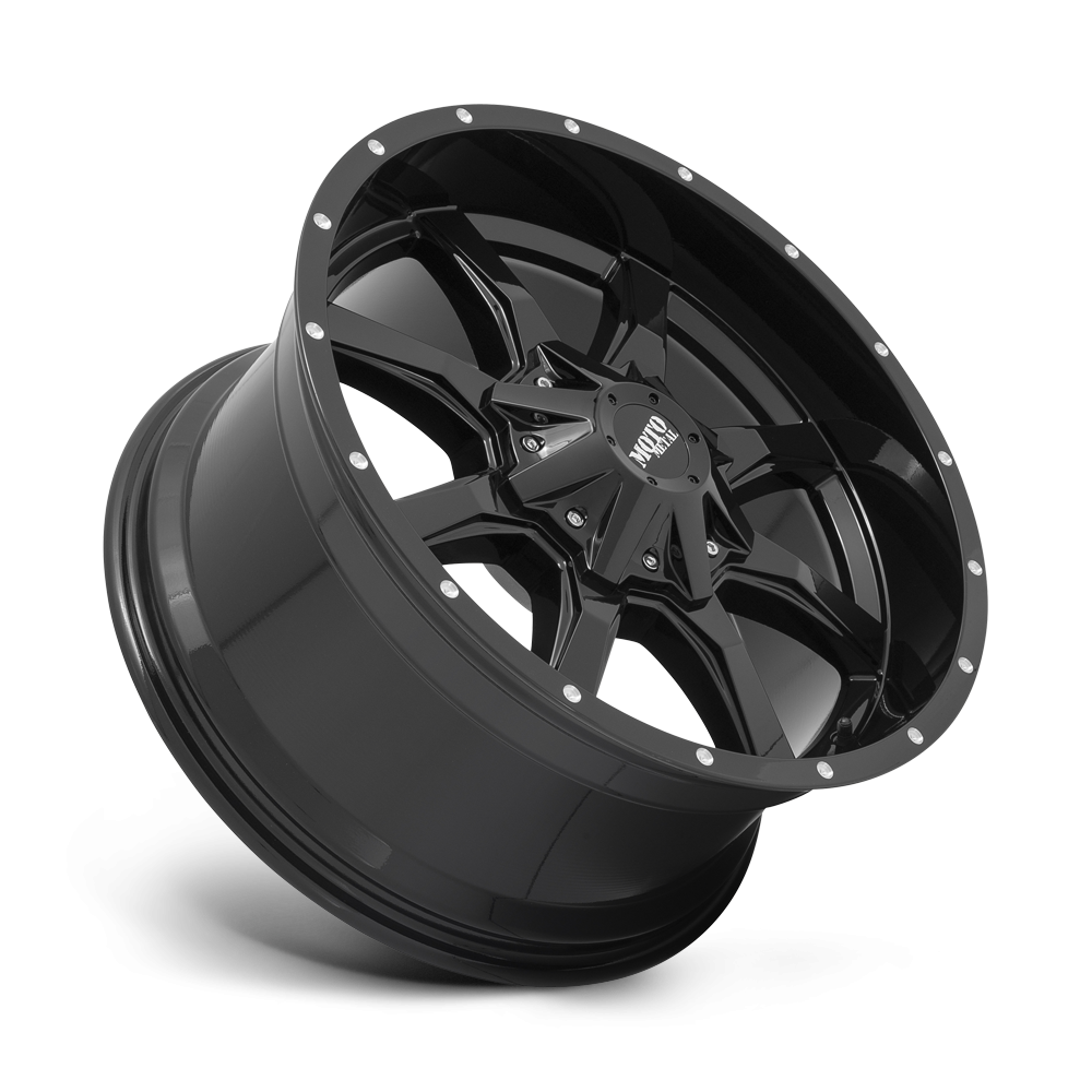 Felga aluminiowa MO970 Gloss Black W/ Milled Lip MOTO METAL - obrazek 2