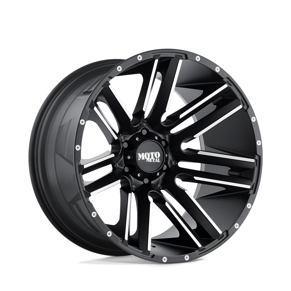 Felga aluminiowa MO978 RAZOR Satin Black Machined MOTO METAL