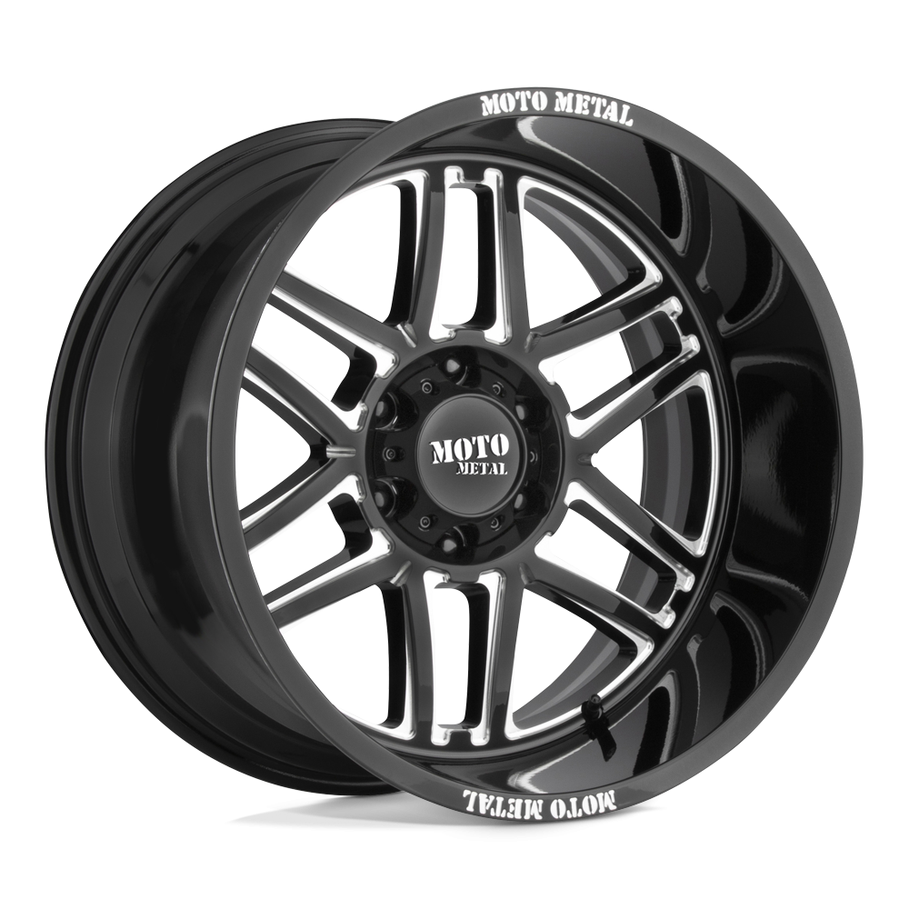 Felga aluminiowa MO992 FOLSOM Gloss Black Milled MOTO METAL