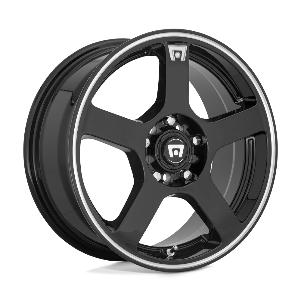 Felga aluminiowa MR116 FS5 Gloss Black W/ Machined Flange MOTEGI RACING