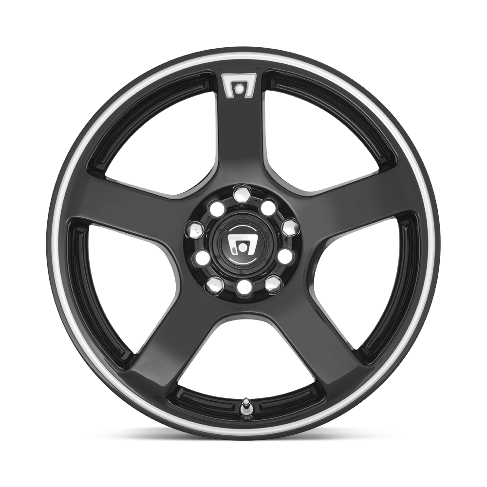 Felga aluminiowa MR116 FS5 Gloss Black W/ Machined Flange MOTEGI RACING - Image 2