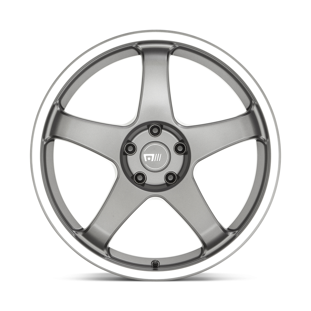Felga aluminiowa MR151 CS5 Gunmetal W/ Machined Lip MOTEGI RACING - Image 2