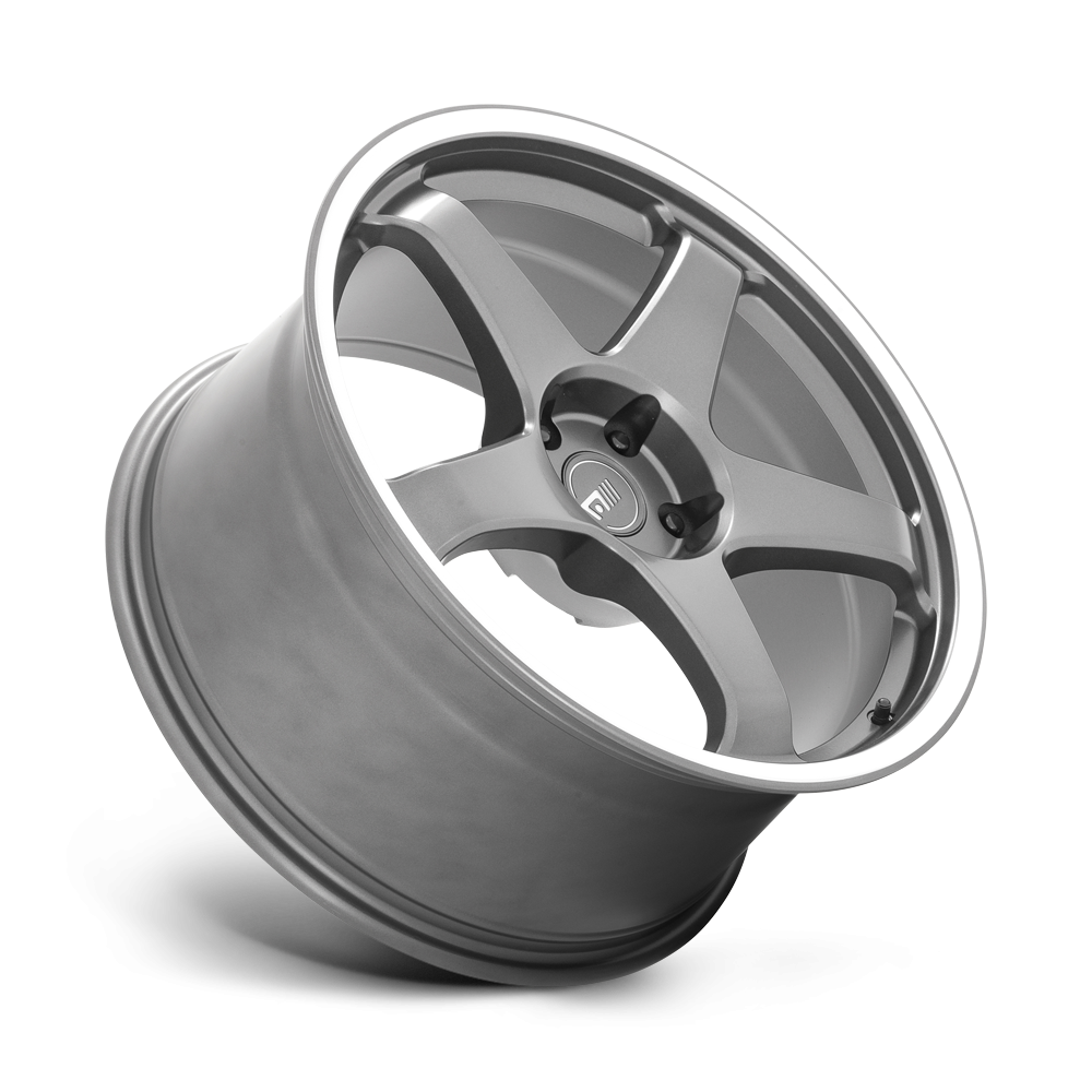 Felga aluminiowa MR151 CS5 Gunmetal W/ Machined Lip MOTEGI RACING - Image 3