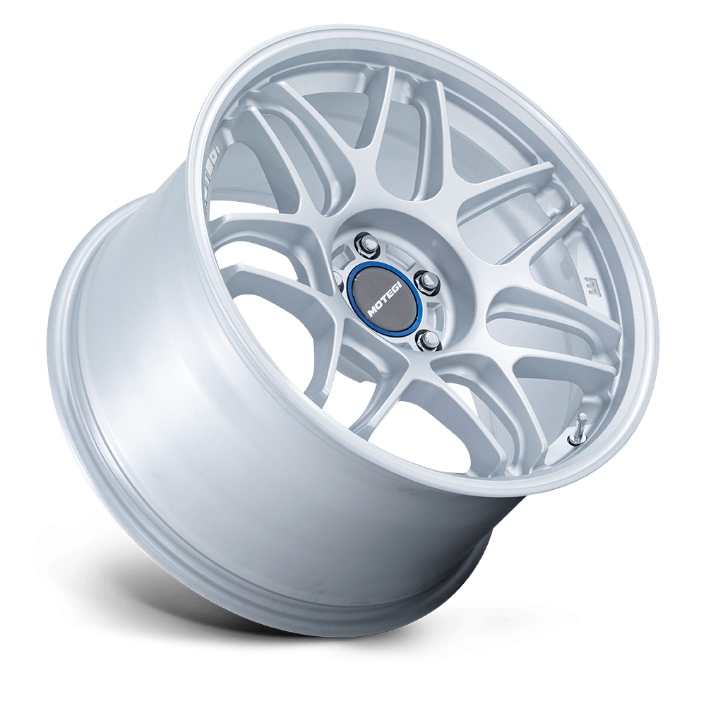 Felga aluminiowa MR158 TSUBAKI Hyper Silver W/ Machined Lip MOTEGI RACING - obrazek 2