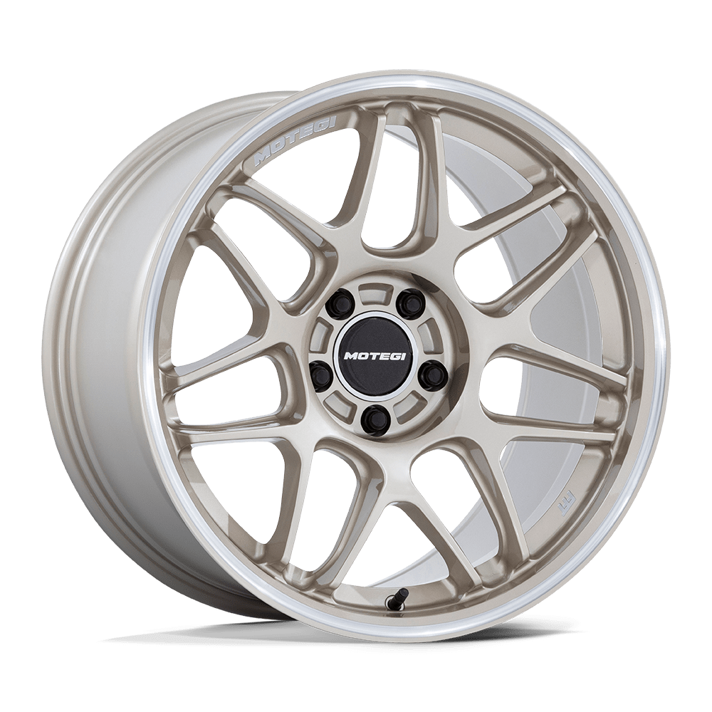 Felga aluminiowa MR158 TSUBAKI Motorsport Gold W/ Machined Lip MOTEGI RACING