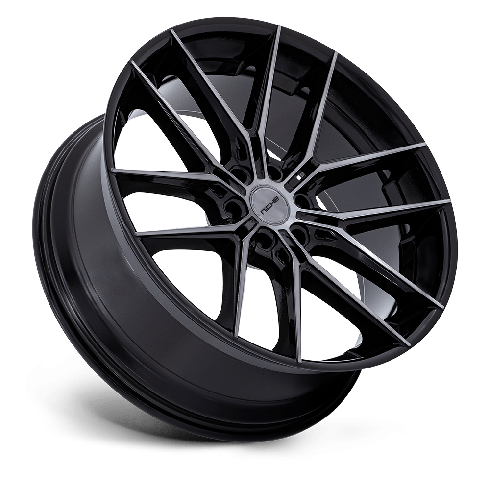Felga aluminiowa NC280 PRODIGY 6 Gloss Black Dark Tinted Clear NICHE ROAD WHEELS - obrazek 2