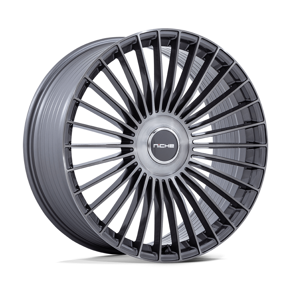 Felga aluminiowa NC282 SERENE Gloss Titanium Brushed NICHE ROAD WHEELS