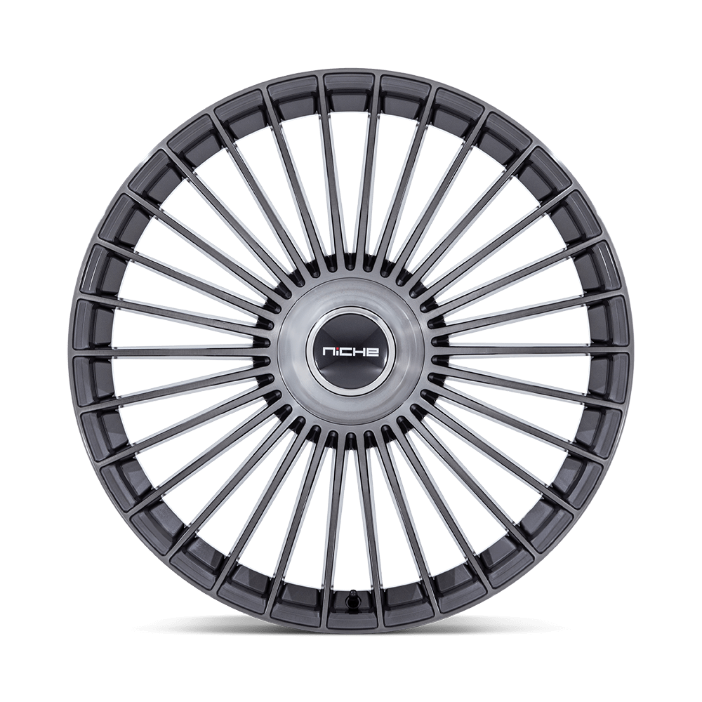 Felga aluminiowa NC282 SERENE Gloss Titanium Brushed NICHE ROAD WHEELS - obrazek 2