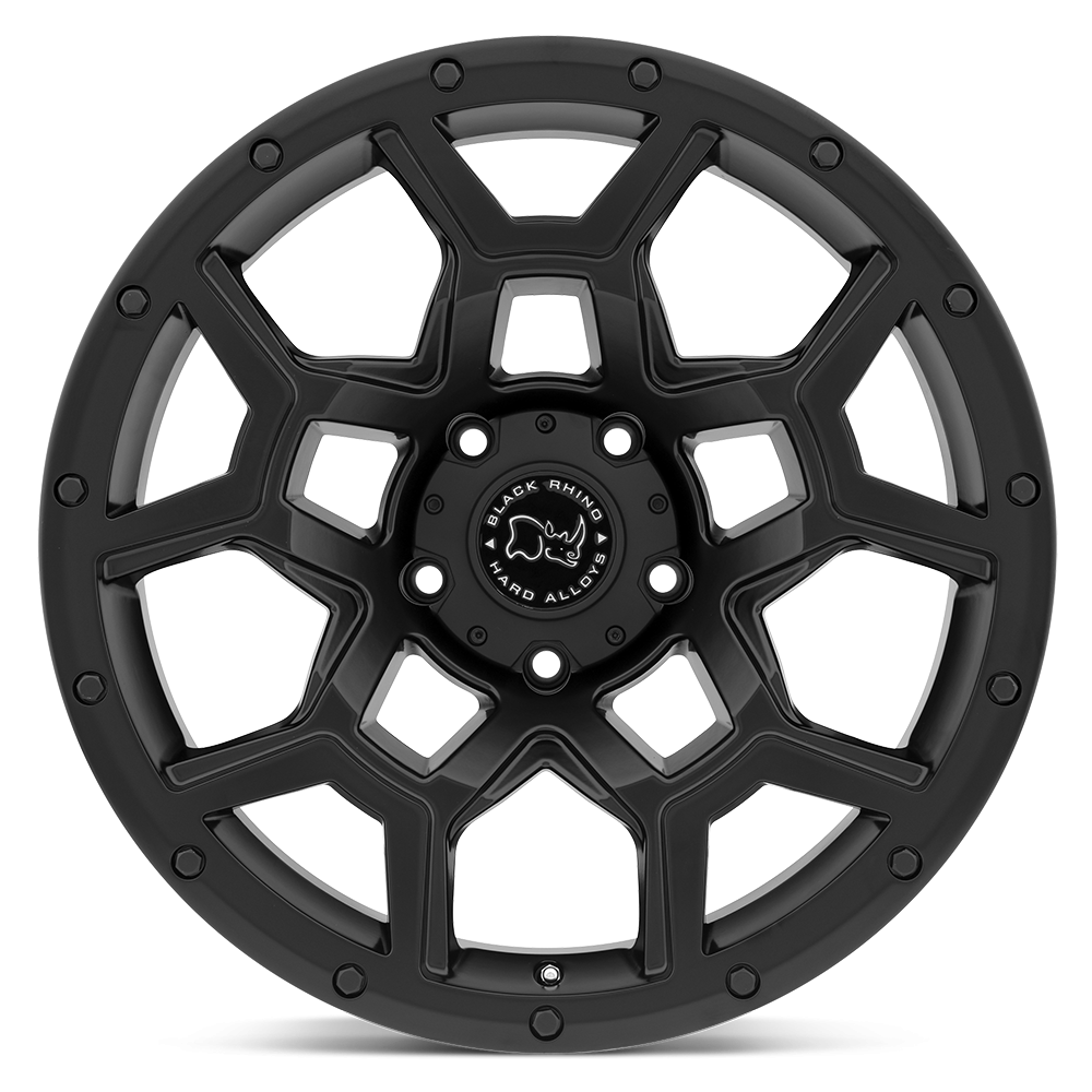Felga aluminiowa OVERLAND Matte Black BLACK RHINO - obrazek 2