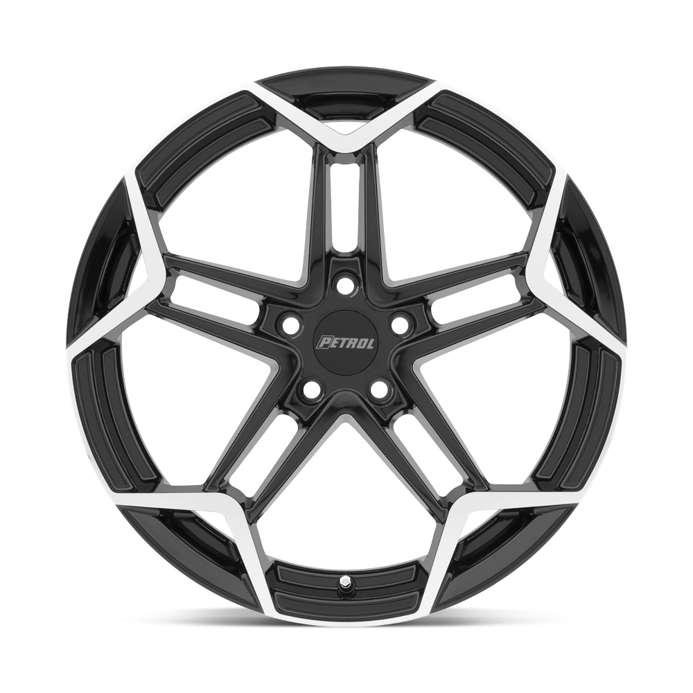 Felga aluminiowa P1A Gloss Black W/ Machined Cut Face PETROL - Image 2