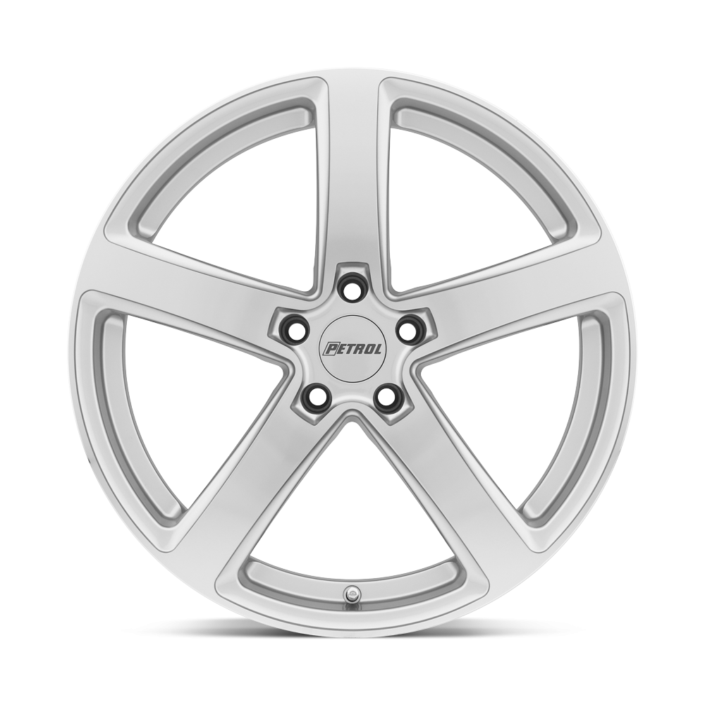 Felga aluminiowa P2A Silver W/ Machined Cut Face PETROL - obrazek 2