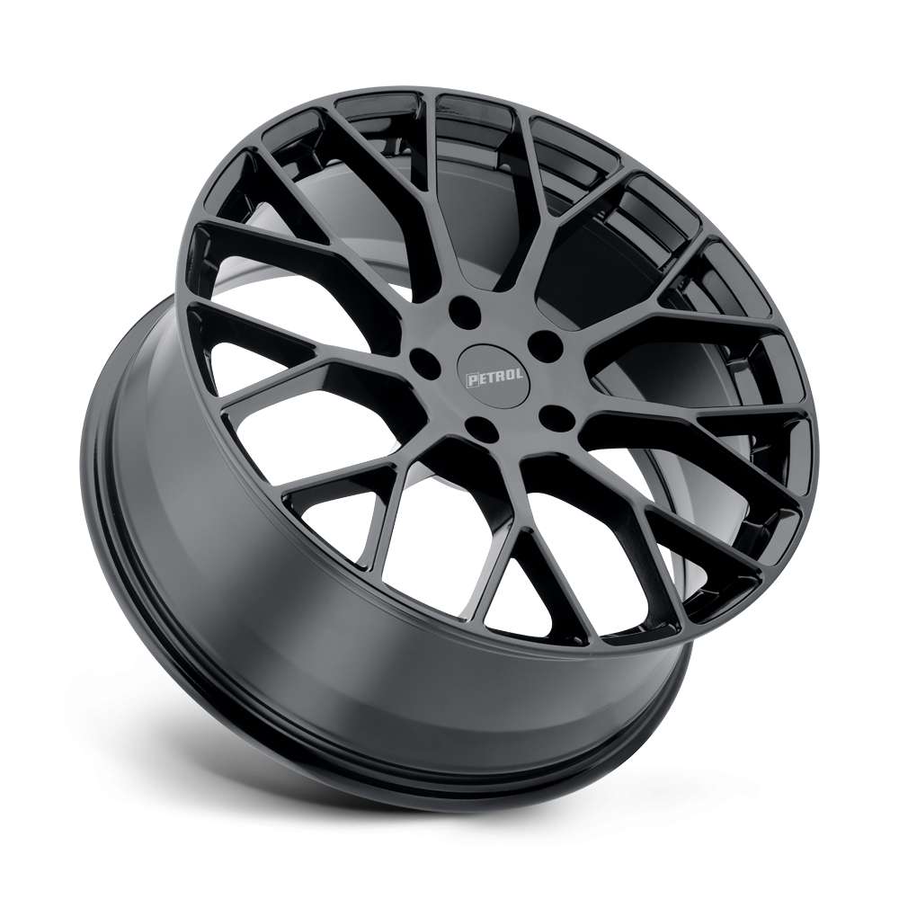 Felga aluminiowa P2B Gloss Black PETROL - obrazek 2
