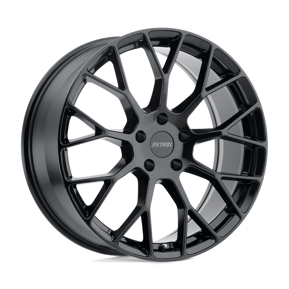Felga aluminiowa P2B Gloss Black PETROL