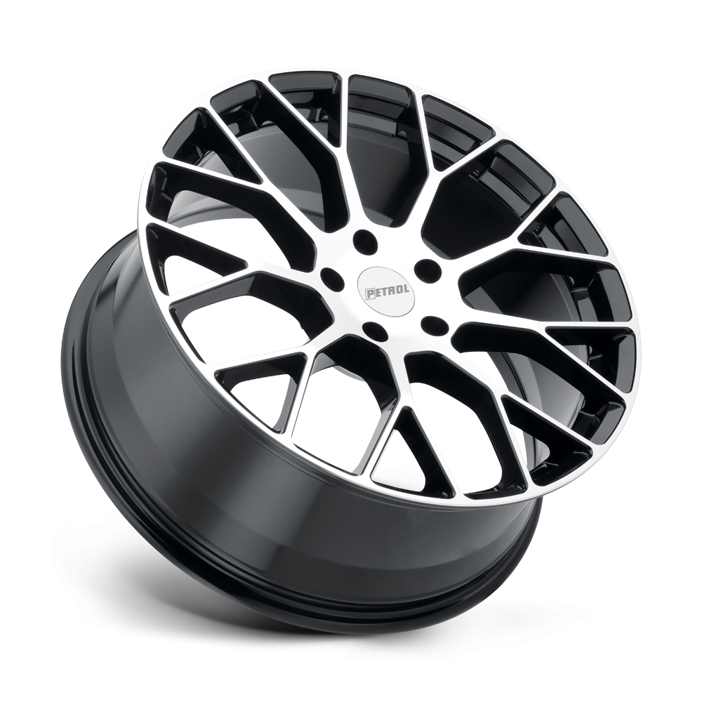 Felga aluminiowa P2B Gloss Black W/ Machined Face PETROL - Image 2