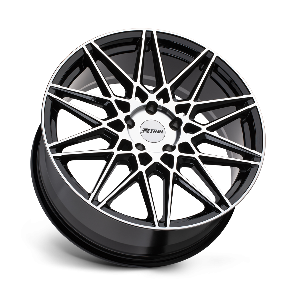 Felga aluminiowa P3C Gloss Black W/ Machined Face PETROL - obrazek 2