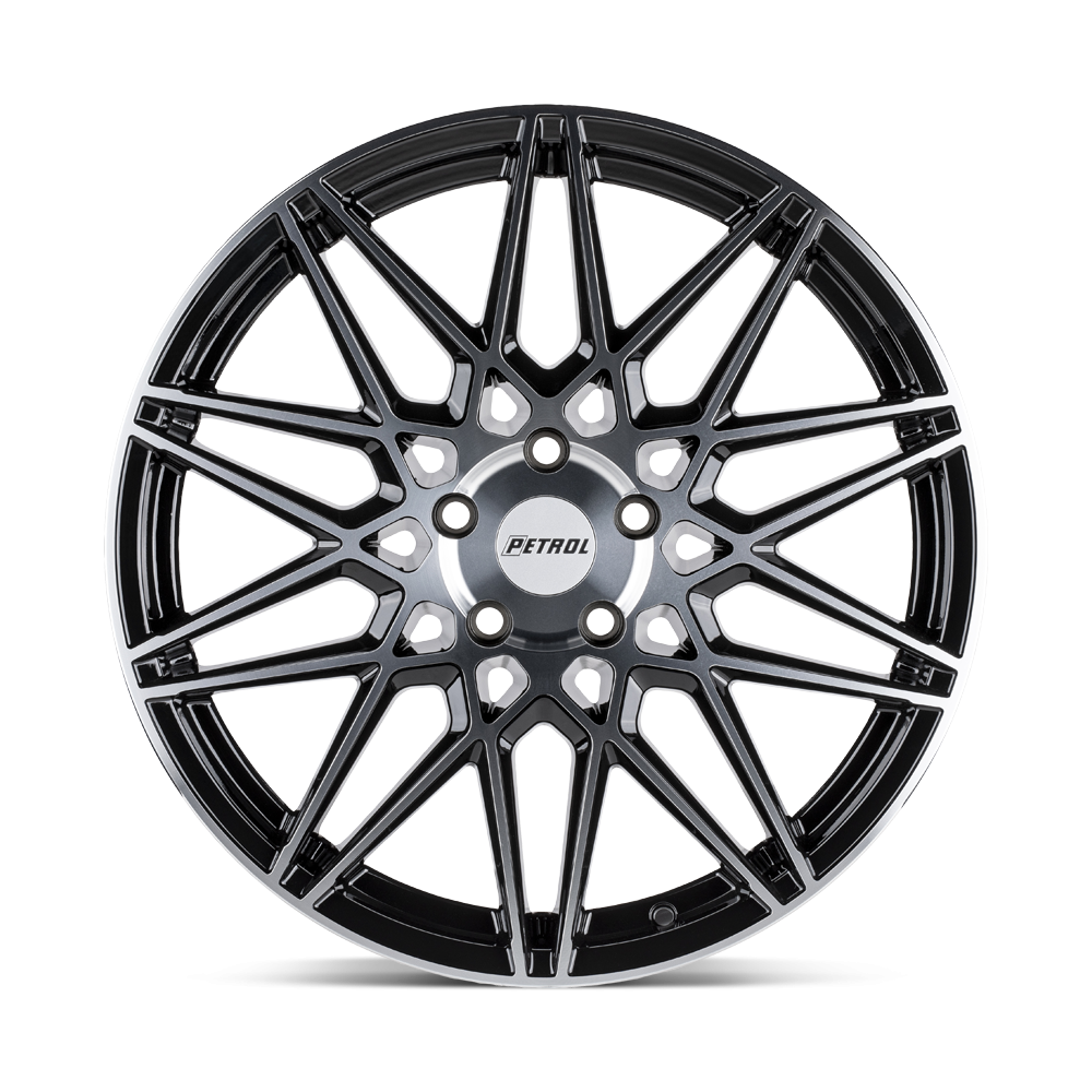 Felga aluminiowa P3C Gloss Black W/ Machined Face PETROL - obrazek 3