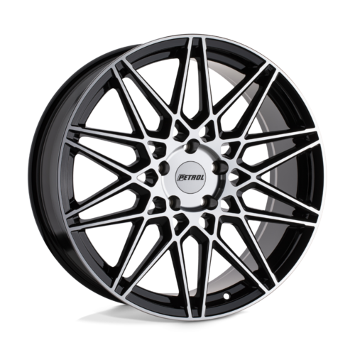 Felga aluminiowa P3C Gloss Black W/ Machined Face PETROL
