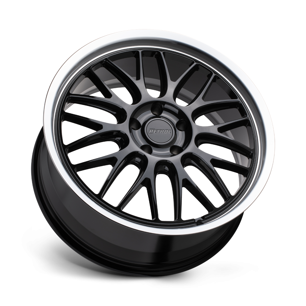 Felga aluminiowa P4C Gloss Black W/ Machined Cut Lip PETROL - Image 2