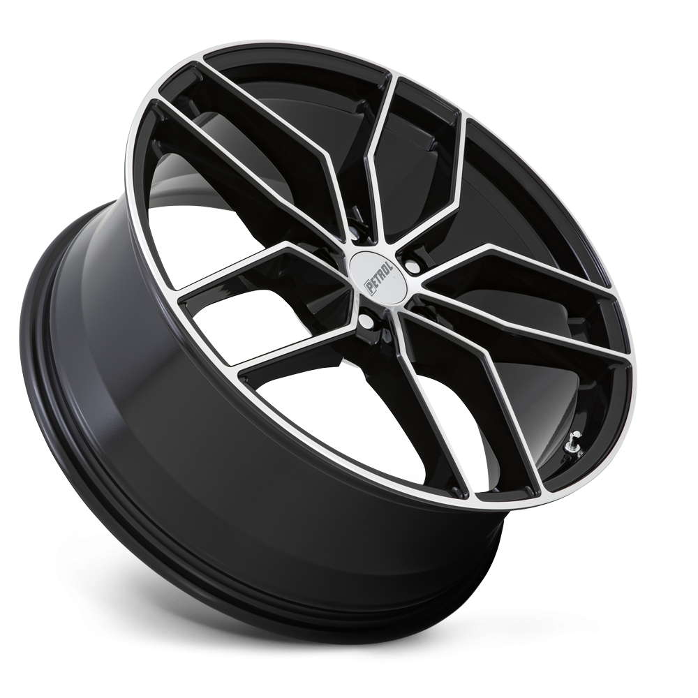Felga aluminiowa P5C Gloss Black W/ Machined Face PETROL - Image 3