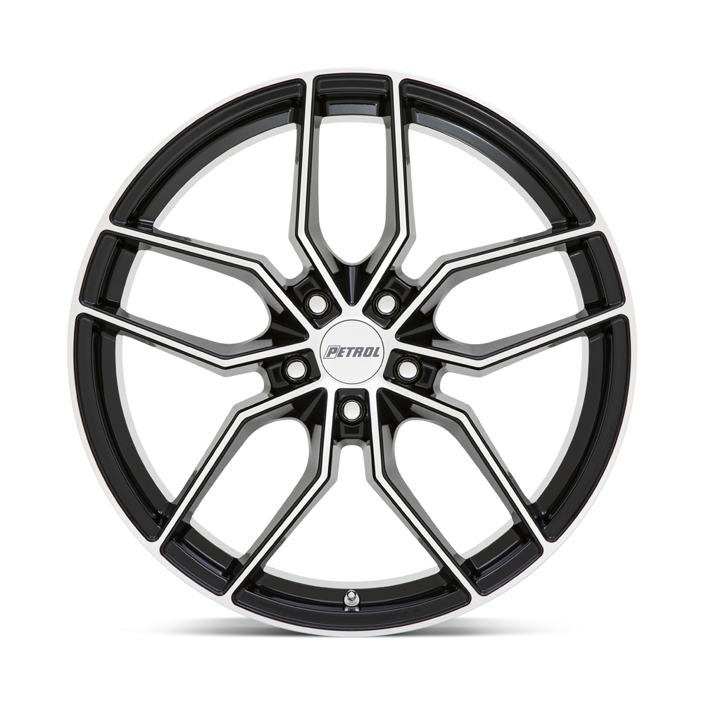 Felga aluminiowa P5C Gloss Black W/ Machined Face PETROL - obrazek 2
