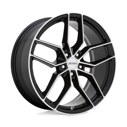 Felga aluminiowa P5C Gloss Black W/ Machined Face PETROL
