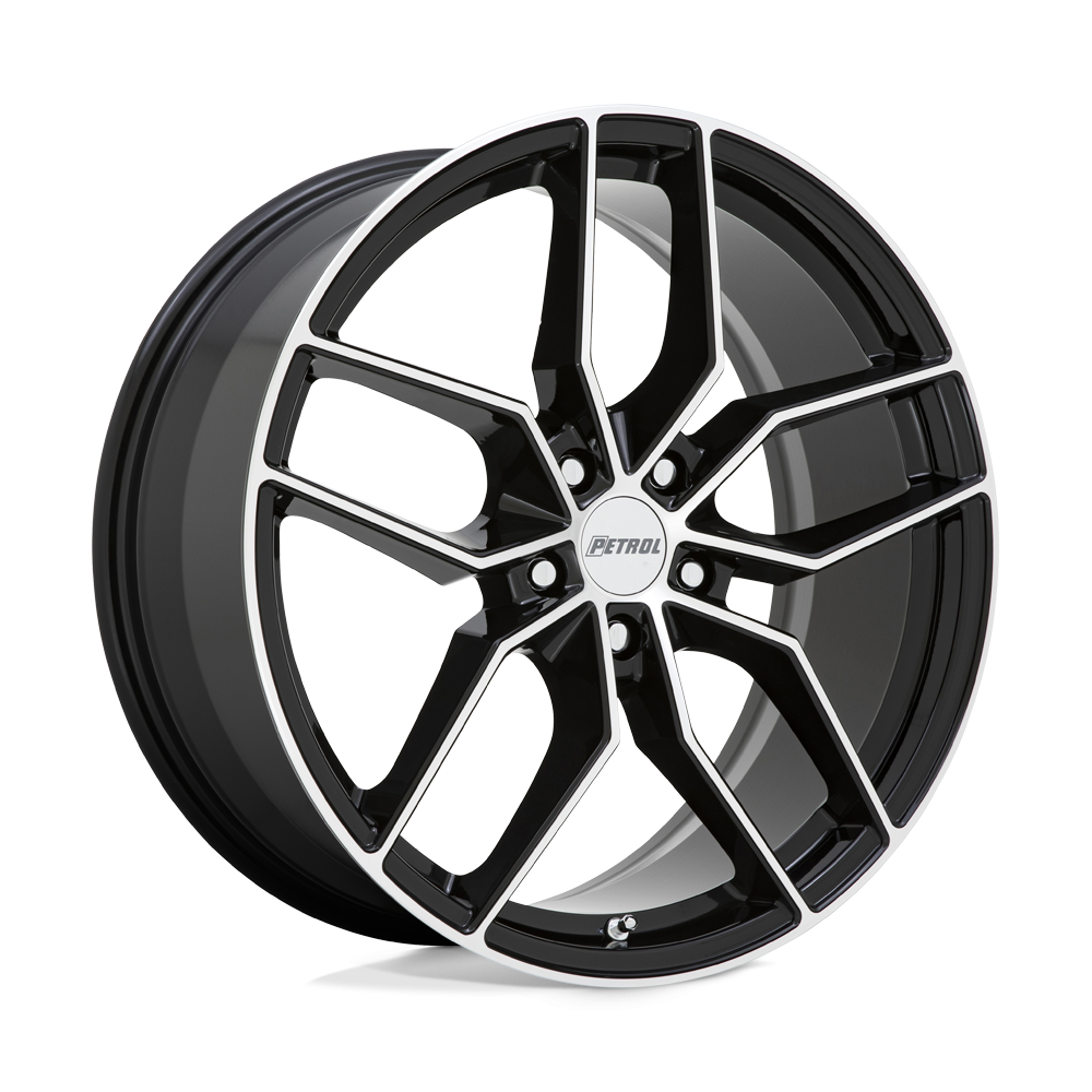 Felga aluminiowa P5C Gloss Black W/ Machined Face PETROL