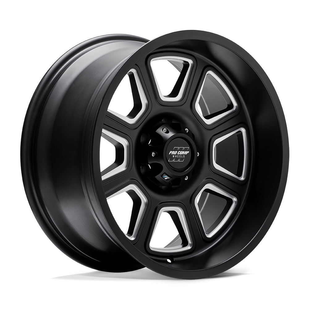 Felga aluminiowa PA64 GUNNER Satin Black Milled PRO COMP