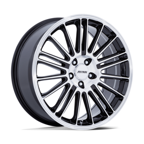 Felga aluminiowa PE001 P1D Gloss Black W/ Machined Face PETROL