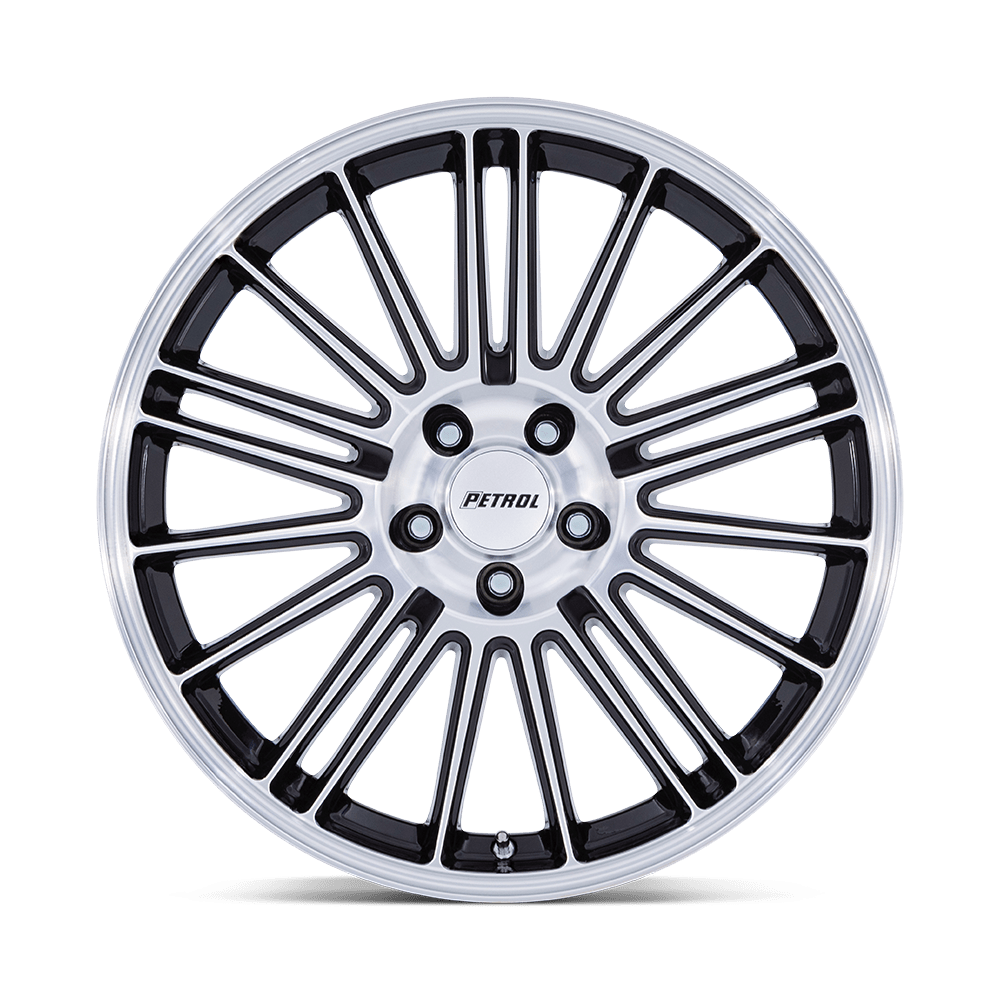 Felga aluminiowa PE001 P1D Gloss Black W/ Machined Face PETROL - obrazek 2