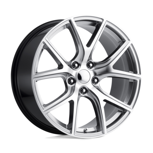 Felga aluminiowa PR181 Hyper Silver Machined PERFORMANCE REPLICAS