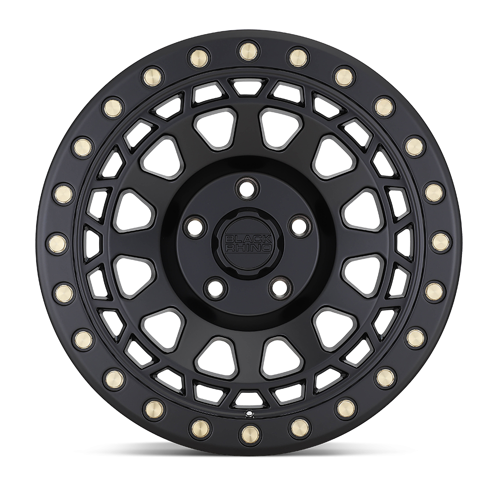 Felga aluminiowa PRIMM Matte Black With Brass Bolts BLACK RHINO - obrazek 2
