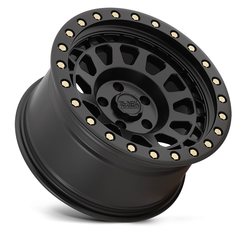 Felga aluminiowa PRIMM Matte Black With Brass Bolts BLACK RHINO - Image 3
