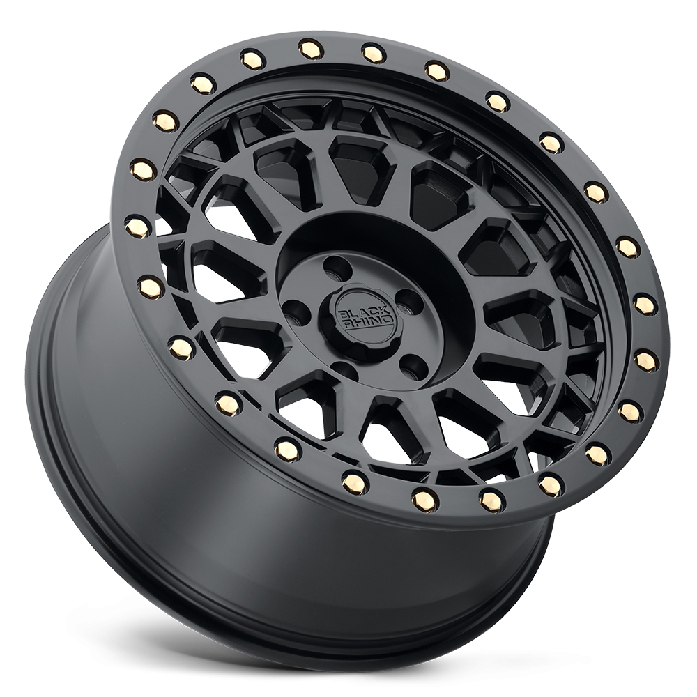 Felga aluminiowa PRIMM Matte Black With Brass Bolts BLACK RHINO - obrazek 2