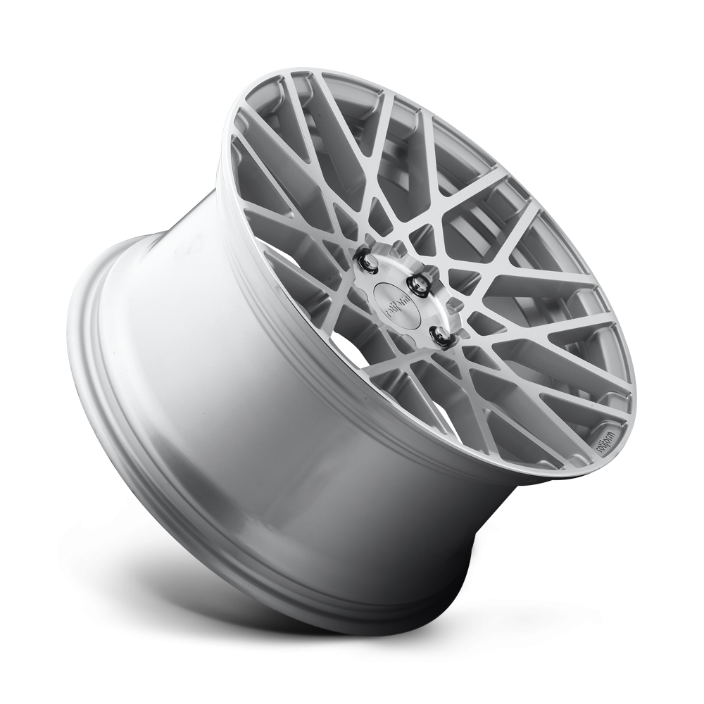 Felga aluminiowa R110 BLQ Gloss Silver Machined ROTIFORM - obrazek 2