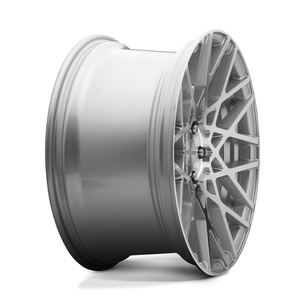 Felga aluminiowa R110 BLQ Gloss Silver Machined ROTIFORM - obrazek 3