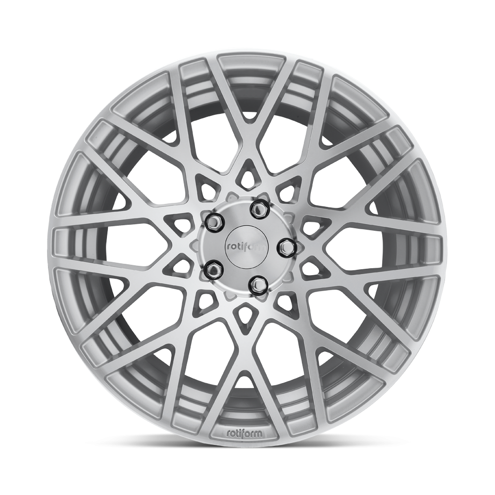 Felga aluminiowa R110 BLQ Gloss Silver Machined ROTIFORM - obrazek 4