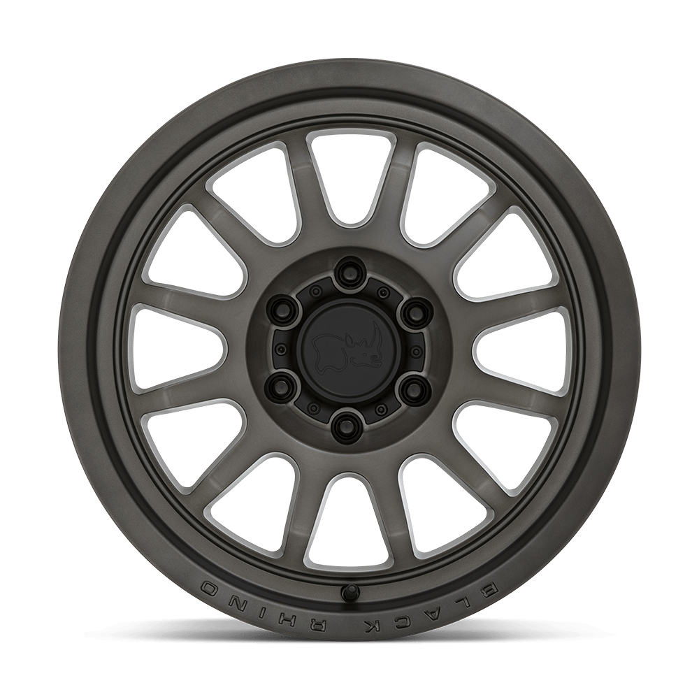 Felga aluminiowa RAPID Matte Brushed Gunmetal BLACK RHINO - obrazek 2
