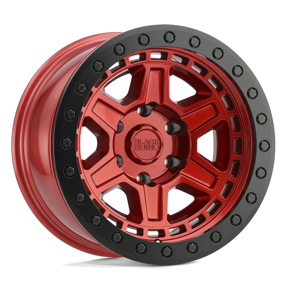 Felga aluminiowa RENO Candy Red W/ Black Ring & Bolts BLACK RHINO