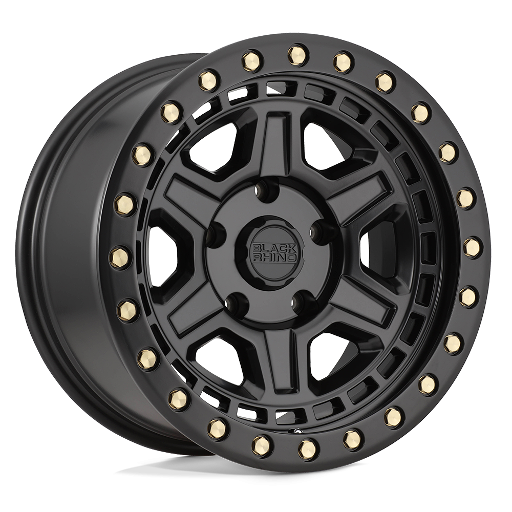 Felga aluminiowa RENO Matte Black W/ Brass Bolts BLACK RHINO