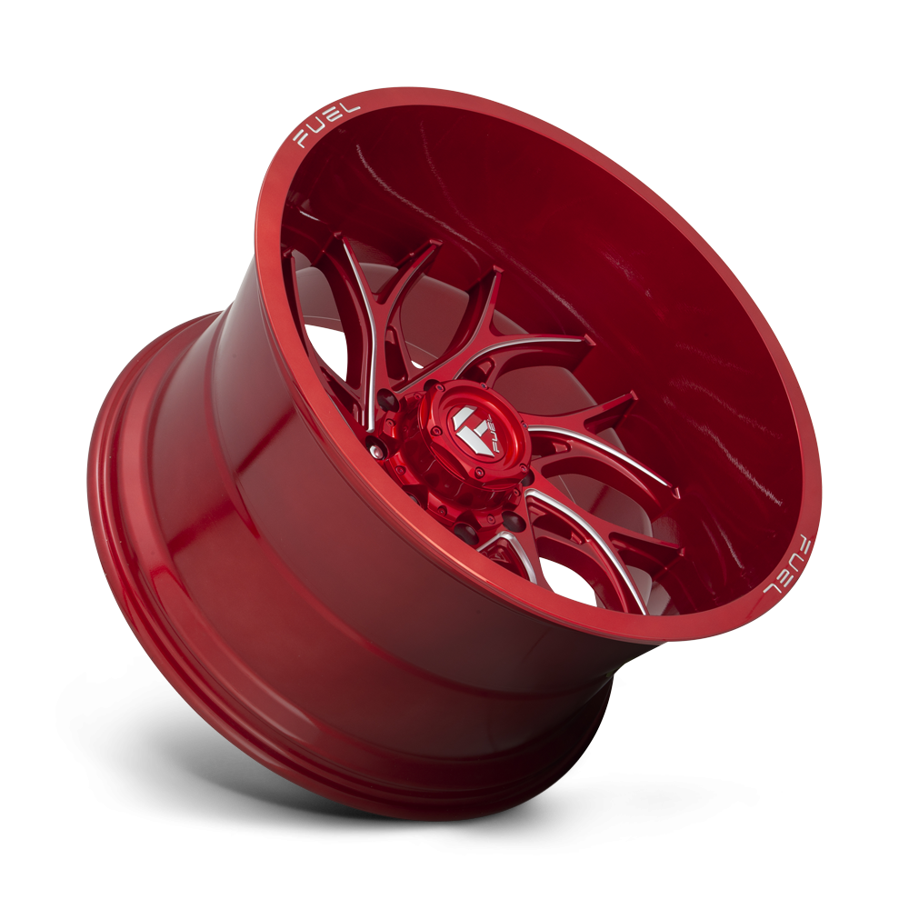 Felga aluminiowa RUNNER Candy Red Milled FUEL - Image 2