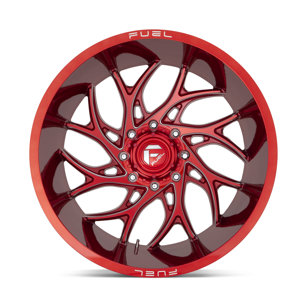 Felga aluminiowa RUNNER Candy Red Milled FUEL - Image 3