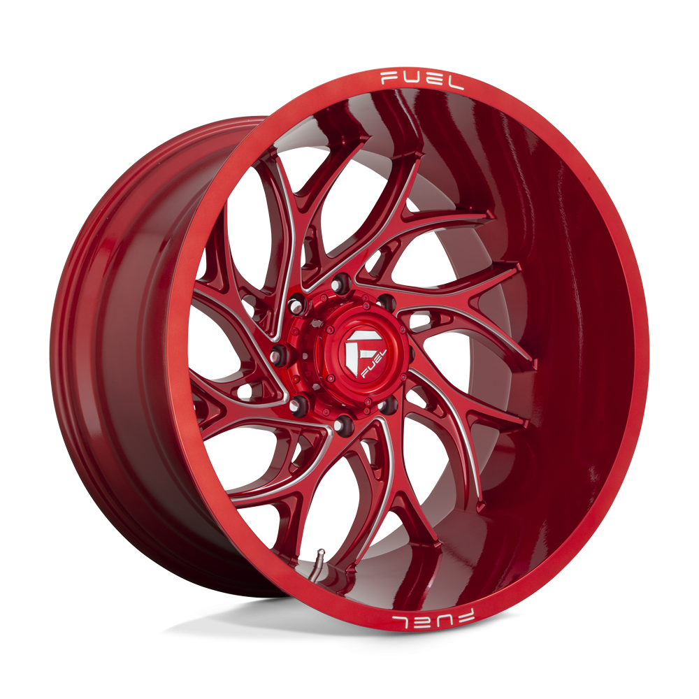 Felga aluminiowa RUNNER Candy Red Milled FUEL