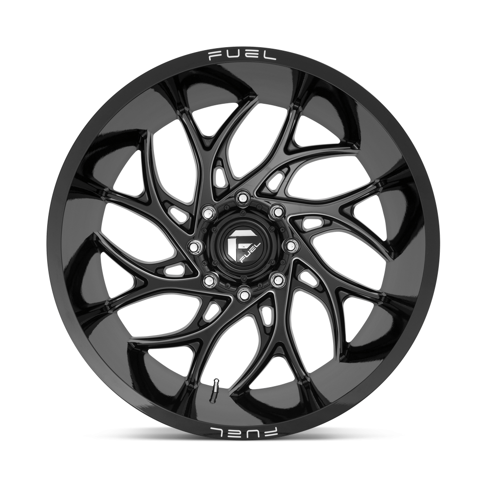 Felga aluminiowa RUNNER Gloss Black Milled Fuel - Image 2