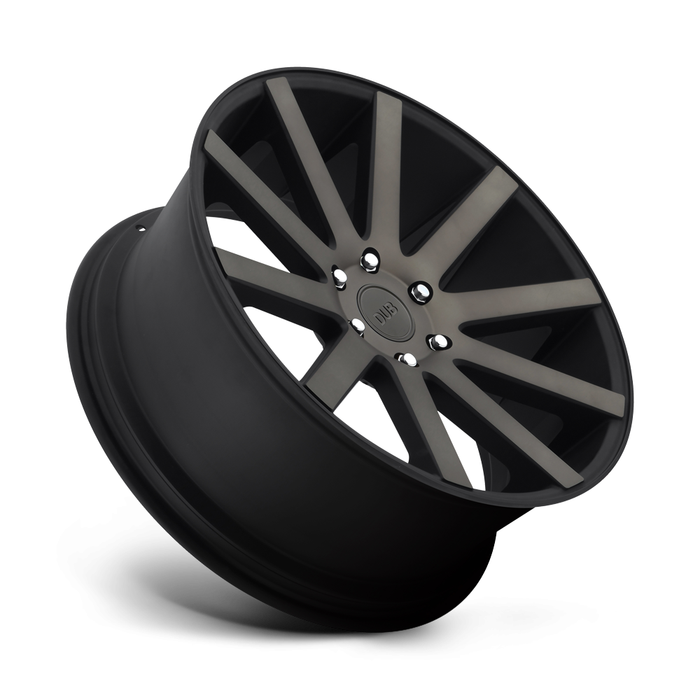 Felga aluminiowa S121 SHOT CALLA Matte Black Double Dark Tint DUB - obrazek 2