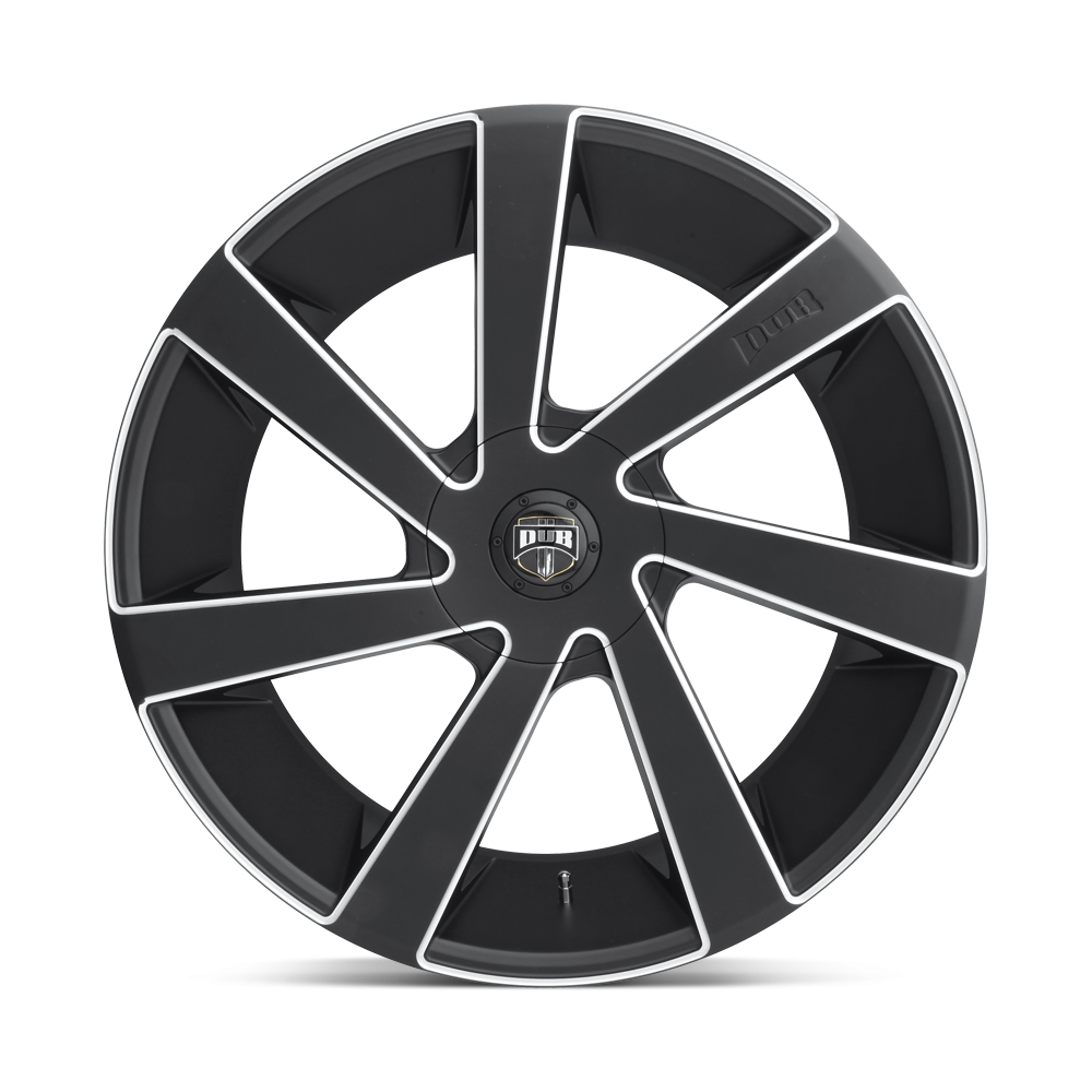 Felga aluminiowa S133 DIRECTA Matte Black Milled DUB - obrazek 3