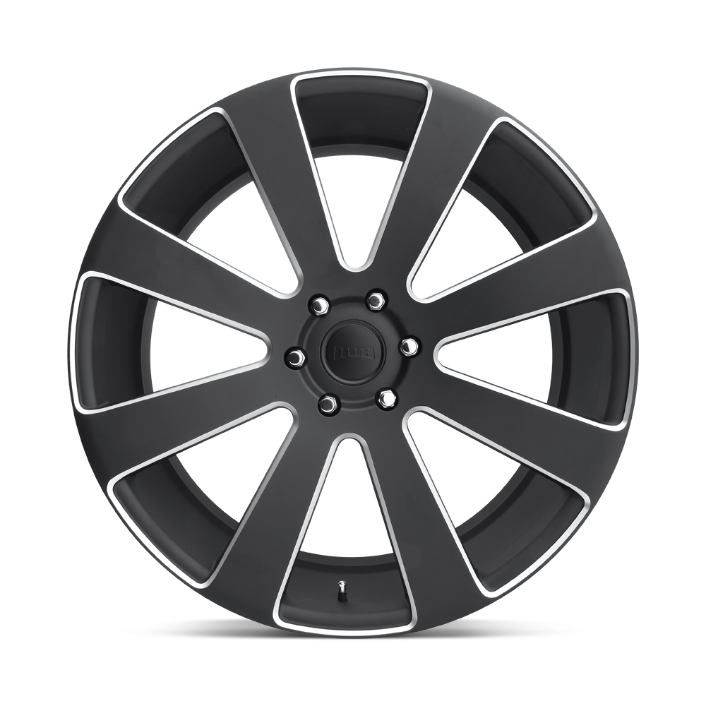 Felga aluminiowa S187 8-BALL Matte Black Milled DUB - obrazek 2